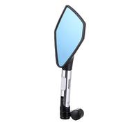 IMIKEYA 1 Pair Motorcycle Handlebar Pentagon Rearview Mirror Silver Lightweight Reflector for Motorcycles Easy Installation Replacement Accessory for Cruisers Atvs and Utvs