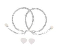 IMIKEYA 1 Pair Rhinestone Heel Straps Replaceable Ankle Buckle Straps for Women Easy Install Detachable Shoe Chains Comfortable Wear Resistant Design for High Heels