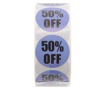 IMIKEYA 1 Roll Price Stickers Adhesive Sticker Strong Adhesive Easy to Stick and Peel for Retail Supermarket Goods Display