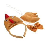 IMIKEYA 1 Set Headband Bow Tie and Tail Props for Easter Parties Dress Up and School Plays Durable and Beautiful Animal Themed Accessories