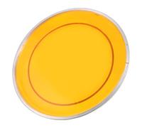 IMIKEYA 10-inch Double-layer round Drum Head Brown Oil Film Snare and Bass Drum Skin Replacement Percussion Musical Instrument Accessory