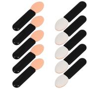IMIKEYA 10 Pcs Multiuse Eye Shadow Brush Set with Precision Applicator, Acrylic and Pmma Material, for Party Looks and On-the-go Touch-ups, Black Cosmetics Brush for Women