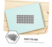 IMIKEYA 10 Sheets Scanning Marker Reflective Film Points Pet Markers for Professional Engineering Architecture Product Design Compatible with Multiple Scanners