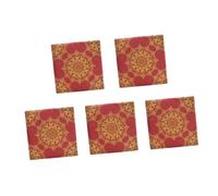 IMIKEYA 100Pcs Burgundy Printed Wedding Paper Napkins 33X33Cm Disposable Banquet Dinner Napkins for Wedding Reception Party Table Setting