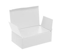 IMIKEYA 100pcs Double Sided Blank White Note Cards Smooth Writing Surface Ample Space for Drawing and Writing Creative Projects Study Flashcards Index Cards