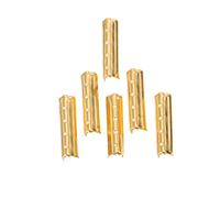 IMIKEYA 100Pcs Metal Shoelace Tips Smooth Copper Ends for DIY Shoelaces for Protection Easy Installation with Pliers Compact for Sneakers and Boots