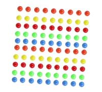 IMIKEYA 100Pcs Small Colored Probability Teaching Balls Solid Counting Balls for Math Learning Educational Games Portable Box for Elementary School Use