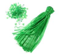 IMIKEYA 100pcs Thickened Mesh Produce Bags, Reusable Vegetable Bags for Potato Onion Garlic and Fruits, Easy to Clean, Portable Design for Grocery Shopping