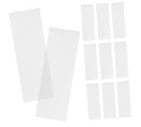 IMIKEYA 100pcs Transparent Glass Microscope Slides Premium Optical Laboratory Glass Slides for Insect Plant Animal Tissue Observation Clear Sample Identification