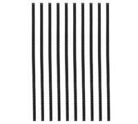 IMIKEYA 10pcs Black Plastic Headband Teeth Strips and Women Hairbands with Strong Structure, Versatile Use for Craft and Anti-slip Hairband Accessories