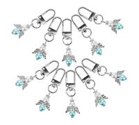 IMIKEYA 10pcs Creative Angel Keychains Lightweight Metal Wedding Favors for Baptisms Birthdays Parties Portable Stylish Gifts to Express Gratitude and Unique Aesthetic