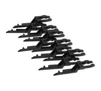 IMIKEYA 10Pcs Emergency Break Glass Key Switch with Reset Button, Black Fire Rescue Door Key Pin for Interior Door Access, Panic Button for Safety and Security, Suitable for Bedroom and