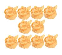 IMIKEYA 10pcs Faux Popcorn Model for Display Realistic Miniature Fake Popcorn Props for DIY Crafts and Creative Accessories for Table Decoration and Advertising