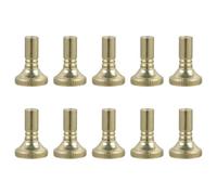 IMIKEYA 10pcs Golden Iron Lamp Turn Switch Knobs Replacement for Table Lamps, User-Friendly Design Enhancing Aesthetic Appeal, Suitable for Homes and Offices