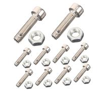 IMIKEYA 10pcs Pocket Guitar Screw Stainless Steel Inner Angle Chord Trainer Practice Tool Screw for Guitar Fingerboard Practice Tool Supply