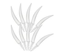 IMIKEYA 10pcs Scary Pumpkin Teeth Halloween Decor Creepy and Fun Decorations for Use Unique Horror Teeth for Halloween Parties Reusable Sturdy Design