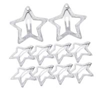 IMIKEYA 10pcs Small Star Hair Clips Metal Bobby Pins for Women and Girls 8-12 Cute Short Hair Accessories Decorative Barrettes for Daily Styling