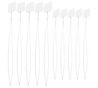 IMIKEYA 10pcs Steel Wire Punch Needle Threader for Embroidery and Cross Stitch, Resistant to Deformation DIY Sewing Tool for Easy Threading and Craft Supplies
