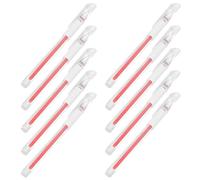 IMIKEYA 10pcs Waterproof Red Tattoo Marking Pens for Skin Cosmetic Eyebrow Positioning with Fine Tip Suitable for Beauty Professionals and Precise Makeup Applications