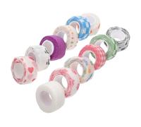 IMIKEYA 12pcs Elastic Wraps Self-Adherent Non-Woven Sports Tape for Comfortable Skin Touch and Flexible Support, for Sports Protection and Injury Prevention