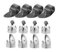 IMIKEYA 12pcs Electric Guitar Picks Set with 4 Black Celluloid Thumb Picks for Fingerstyle and Ukulele