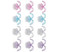 IMIKEYA 12pcs Nail Cleaning Brush Mini Portable Fingernail Brushes for Cleaning Nail Dust for Manicure Small Hand and Toes