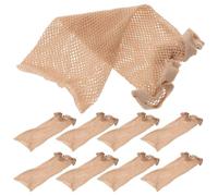 IMIKEYA 12Pcs Stretchy Polyester Wig Caps Nude Stocking Caps for Women Elastic Breathable Hair Net Wig Suitable for Daily Wear and Makeup