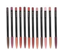 IMIKEYA 12pcs Waterproof Lip Liner Pencils Set Featuring Smooth Lines and Accurate Lip Shaping for Women and Ladies Nude Shades for Everyday Use