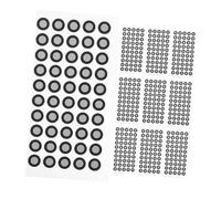 IMIKEYA 15 Sheets High Precision Scanning Markers Reflective Film with Reflective Points Per Id Od for Optical Tracking and Reference Point Positioning Compatible with Multiple Scanners