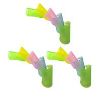 IMIKEYA 15pcs Flute Protective Covers for Bamboo Flute Wear-resistant Abs Material Fresh Light-colored Style for Surface Protection and Decoration Color Color