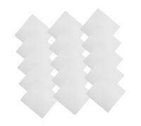 IMIKEYA 15pcs Square Qualitative Filter Papers Laboratory Absorption with Fast Medium Slow Speed for Precise Experiments and Microbiology Wine Filter Replacement
