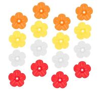 IMIKEYA 16pcs Plastic Bird Feeder Flowers for Birds Feeding Feeding Tool Feeder Supplies for Garden Outdoor Use