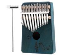IMIKEYA 17-tone Kalimba Portable and Compact Wooden Material Ergonomic Design Blue