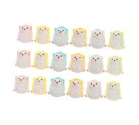 IMIKEYA 18Pcs Micro Penguins Mini Penguin Figurines for DIY Decor Cute Penguin Ornaments for Miniature Gardens Car Interiors and Creative Displays