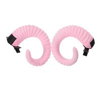 IMIKEYA 1Pair Gothic Devil Horns Hairpins - Devil Horn Hairclips Sheep Hair Barrettes - Halloween Cosplay Costume Party Hair Accessories