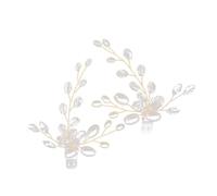 IMIKEYA 1Pair Pearl Shoe Clips Elegant DIY Shoe Buckles for Bridal and Party Decoration Durable and Easy to Use for Women for Wedding and Daily Life