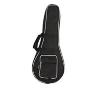 IMIKEYA 1Pc Black Mandolin Bag with Multi Pockets Durable Oxford Protective Case for Storage for Musicians Simple Design for Instruments