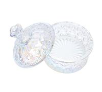 IMIKEYA 1Pc Glass Nail Art Liquid Holder Cup Transparent Manicure Pen Washing Cup for Mixing Nail Polish and Powder Easy to Use for Professional and Personal Nail