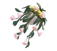 IMIKEYA 1pc Miniature Plant Decoration Delicate Mini House Flower Ornament Realistic Fake Plant for Dollhouse Micro Landscape Decor Vibrant Desktop Decor for Scenes