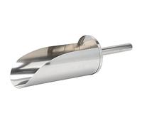 IMIKEYA 1pc Multi-function Stainless Steel Ice Scoop Food Scoop for Ice Cubes Rice Flour Compact Kitchen Tool for Home Bar and Party Use