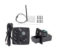 IMIKEYA 1Pc Stage Guitar Mic Compact Folk Music Instrument Microphone Easy to Install Sound Quality Durable Design Black