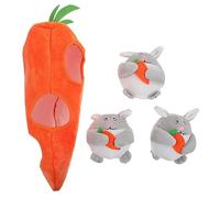 IMIKEYA 1Set Pet Chewing Bite Resistant Rabbit Model for Dogs Interactive Squeaky Chew for Healthy Teeth and Happy Playtime Pet Supply for Breeds
