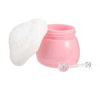IMIKEYA 1Set Refillable Lip Balm Jar Cartoon Cosmetic Container for Travel Portable Cream Jar Lids for Daily Use Go Applications and Lightweight