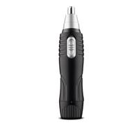 IMIKEYA 2 in 1 Nose and Beard Trimmer for Traveling and Business Trips with Ergonomic Design and Faster Hair Trimming, Abs Material, 360-degree Comprehensive Capture for Men