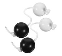 IMIKEYA 2 pcs African Percussion Instrument Shaking Rhythm Balls Shaker for Music Classrooms Parties and Family Gatherings Easy to Use Sound Effect Design