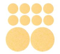 IMIKEYA 20 Pcs Natural Yellow Sponge for Pet Crab Tanks, Unbleached Sea Sponge Moisturizing Design and Enhanced Air Circulation, for Pet Breeding and Maintaining Tank Humidity