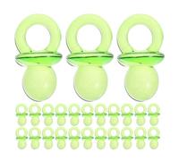 IMIKEYA 200pcs Baby Shower Acrylic Pacifiers for Boys Girls DIY Party Decorations Shower Centerpiece Baby Table Favors for Newborn Celebrations