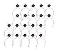 IMIKEYA 20Pcs Active Piezoelectric Buzzer 3-24V Electronic Sound Alarm Device Continuous Signal for Physics Experiments Game Buzzers and Vehicle Security