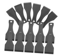 IMIKEYA 20pcs Black Plastic Lottery Scraping Tools for Scratching Lottery Tickets and Stickers with Hole for Chain Lightweight DIY Scraper Tools for Friends Who to Go Random Color