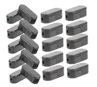 IMIKEYA 20pcs Black Vertical Blind Accessories Chain Connectors Pom Plastic Roller Bead Connector for Bottom Cord Repair Suitable for Home Window Curtains